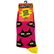 Oooh Yeah The Cat's Meow Socks Mens Dress Socks OSFM Size 8-13 Gift Him
