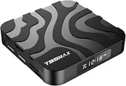 Android TV Box 12.0 4GB RAM 64GB ROM H618 Quad-Core Cortex-A53 CPU, 3D 6K Smart TV Box Support Wifi6 2.4Ghz/5.0Ghz WiFi BT5.0 Ethernet LAN 10/100M Set Top Box,4gb+32gb