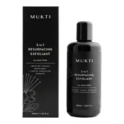 MUKTI 2-in-1 Resurfacing Exfoliant
