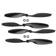 1045 Carbon Fiber CW/CCW Propeller&5/6MM Alloy Ring For F450 F550 Quadcopter