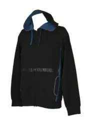 BIKKEMBERGS open sweatshirt with zip man sweater with hood article VBKT05110 FLE