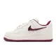 Nike 休閒鞋 Wmns Air Force 1 07 SE 白 紅 小勾勾 串珠 女鞋 ACS FZ5068-161