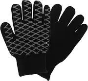 Beavorty 2pcs Hairdressing Gloves Hot for Grilling Microwave Cooking Glove Air Fryer Oven Pan Ninja Air Fryer Outdoor Cooking Skewers Oven High Temp Grilling Double Gadgets Gel