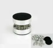 4pcs 44mm Aluminium Alloy Speaker Spike+Pad Base Amplifier Isolation Stand Feet