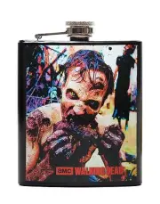 THE WALKING DEAD "ZOMBIE FLASK" NEW IN PACKAGE