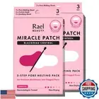 Rael Blackhead Remover, Miracle Patch Melting Pack, Nose Strips for Blackhead