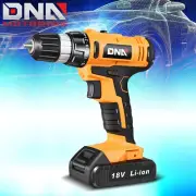 1350RPM 21+1 Torque Speed Setting 18V Battery Charging Cordless Drill Orange