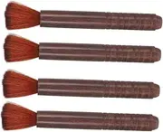 GREENADSCAPE 4pcs Dust Brushes for and Violin Cleaning Soft Cleaning Brush for String Instruments Lightweight Durable Easy to Store Essential Tool for Music Enthusiasts