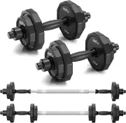 Weights Dumbbells Set, Adjustable Dumbbell Sets 22Lbs 44Lbs 66Lbs 88Lbs with Sol