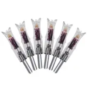6Pcs/Pack Purple Lighted Nock New Designed Long Time I.D. 7.62mm For hunting USA