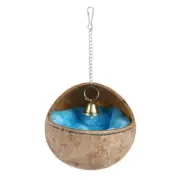 Coconut Shell Sleeping Nest Small Animal Beds House Tiny Pet Hamster Cage