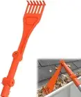 Small Gutter Rake with Durable Material, Portable Gutter Cleaning Tools, Muti...