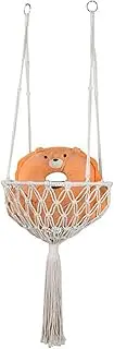 Boho Cat Hammock Bed - Handmade Macrame Cat Swing, Space Saving Cats Rest Seat, Stylish Hanging Hammock | Wall Mounted Cozy Bed for Kitten Relaxation, Lounging with Comfort for Home Decor