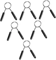 MUSISALY Barbell Clamp Weightlifting Accessory Spring Clip Collar Snap Spring Buckle Fit Barbell