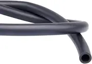 DRBASJHFO 1m Fluorine Rubber Tube,2 3 4 5 6 7 8 10 12 14 16 19 20 25mm Inside Dia Petrol Diesel Oil Line Hose Pipe, Black Fluororubber Tubing(12x16mm)