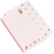 TEHAUX Planner Refills Loose-leaf Paper Notebook Refill Paper Binder Inserts Office Study