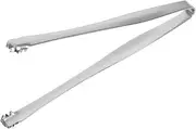 ULTECHNOVO Stainless Steel Anti-Slip Clips Mini Metal Tongs Non-Slip Ice Clips Egg Shell Ice Tongs Egg Broken Tong Lemon Slices Tweezers Eggshell Cracking Tool Stainless Steel Silver