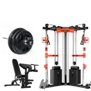 SmartFitFit C1 Max with Multi Functional Bench and 100kgs Weights Package