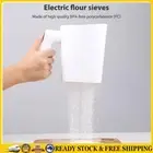 Handheld Flour Sieve Electric Flour Sifter Easy To Clean Mesh Sieve for Baking .