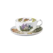 Noritake Studio Ghibli My Neighbor Totoro Milk Tea Cup Saucer Persian Speedwell
