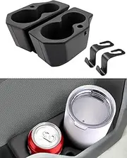 JoyTutus Car Door Cup Holder Compatible with 2009-2018 Ram 1500-5500 & 2019-2022 Ram 2500-5500, Left & Right Foam Car Cup Holder Compatible with Ram, Replacement for 5NN24XXXAA/1LD23XXXAA, 2PCS