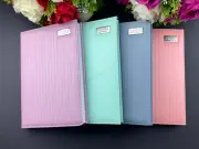 2025 Pastel Leather Cover A5 Diary Day To A Page School Business Office Planner