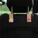 汽車掛鉤卡通車載座椅靠背小掛鉤多功能車內飾用品后排車用掛飾