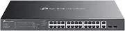 TP-Link Omada 28-Port Gigabit Easy Managed Switch with 24-Port PoE+, Perpetual PoE, 384W Power Budget, QoS, PoE Auto Recovery, Port Isolation, Centralized Cloud Management, Easy to Use(ES228GMP)