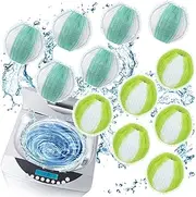 12PCS Laundry Balls,Pet Hair Remover for Laundry, Reusable Pet Hair Remover Washing Machines Animal Fur Clothes Hamper Hair Remover for Laundry Bedding Clothes
