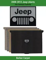 Lloyd Berber Small Cargo Carpet Mat for 2008-2012 Jeep Liberty w/Jeep Grill Logo (for: Jeep)