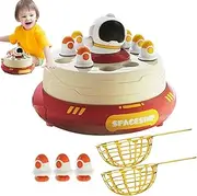 YAVQVIN Pinball Machine for Kids - Parent-Child Interaction Pinball Machine | Pinball Machine Pinball Activity Table Pop-Pass-Catch Ball GameChildren Boys Girls