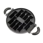 Multifunctional 10 Hole Cake Molds Cooking Pans for Dessert Making Enthusiasts