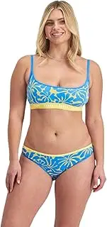 [Bonds] Womens Hipster Bikini Underwear Floral Blue/Yellow Briefs