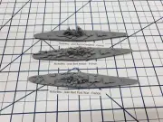 Battleship - Jean Bart - French Navy - Wargaming - Axis and Allies - Naval Mini