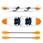 1/2 Person Crystal Clear Kayak Transparent Canoe