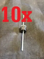 10x DIODES SOLAR PANEL 6 amp 6A 1000V 1KV Axial Rectifier Schottky Blocking b13