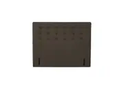 Slumberland Square Buttoned Headboard - Double / Graphite