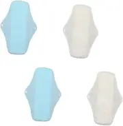 SOESFOUFU 4pcs Mesh Cloth Sanitary Napkin Sanitary Pads Washable Sanitary Napkin Leakproof Sanitary Napkin Reusable Menstrual Pad Home Washable Menstrual Pad Women Menstrual Pad Mesh Lining