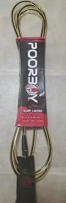 Poorboy surfboard board leash 9 ft , 7mm New with tags EXCELLENT COND.