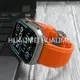 改裝摺疊扣 矽膠錶帶 適用蘋果手錶Apple Watch Ultra2 49mm替換錶帶 S9/8/7 42 45mm