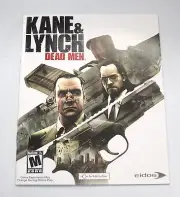 Kane & Lynch Dead Men Instruction Manual Booklet ONLY!! (PS3)
