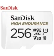 Sandisk 256GB High Endurance Micro SD Card for Dash Cams (Brand New)