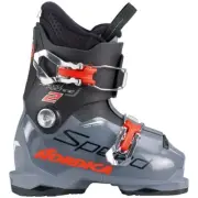 Nordica Speedmachine J 2 Kid's Ski Boots, Black/Anthracite/Red, K21.5 MY24