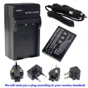 Battery + Charger NP-60 FUJI Fujifilm Casio QV-R4 NP-30 HP L1812A RICOH G4 DB-40
