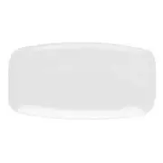 Elite Global Solutions D84RC-W Radius 8-1/2 White Platter - 6 / CS"