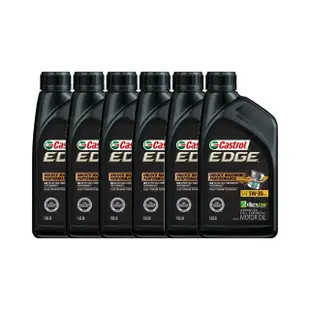 【CASTROL 嘉實多】Edge 5W30 全合成機油 946ml(整箱6入)