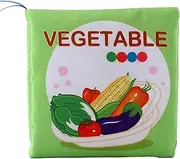 High Contrast Cloth Book,Tear-Resistant High Contrast Cloth Book | Comfortable Touch Feel, Fabric Activity Crinkle Book Tear-Resistant Pages for Teething