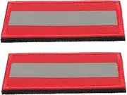 COOPHYA 2Pcs Reflective Clothing Safety Patch for Jackets and Backpacks Durable Adhesive Reflective Armband for Night Camping and Hiking Easy to Attach