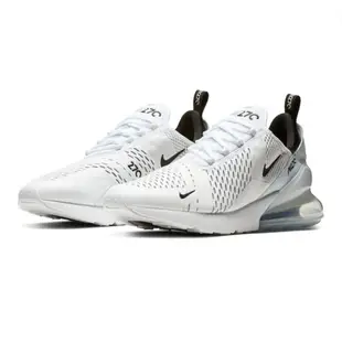 Nike Air Max 270 全白 小黑勾 氣墊 避震 厚底鞋 運動 慢跑鞋 休閒 男鞋 女鞋 AH8050-100