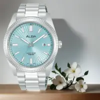 在飛比找momo購物網優惠-【ALBA】雅柏 冰藍時尚大三針手錶-42mm(AS9S71
